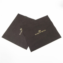Customized Microfiber Cleaning Cloth with Embossed Hot Stamped Logo